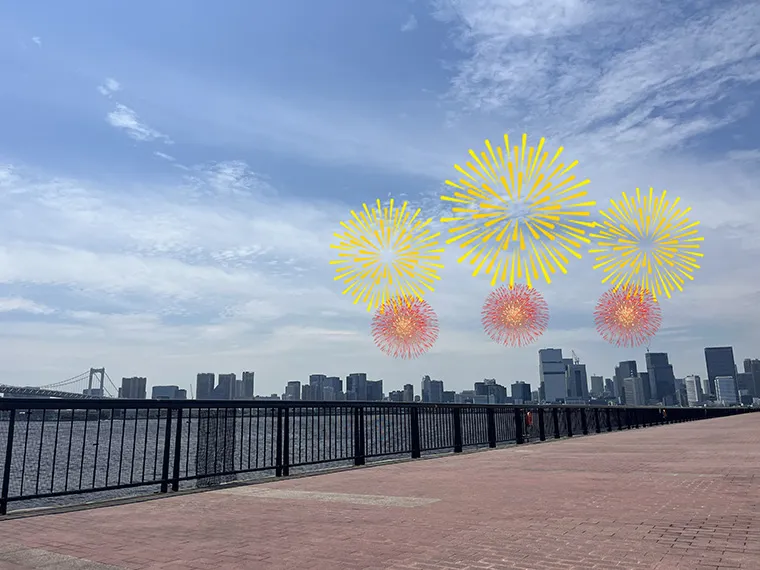 豊洲ぐるり公園②（椅子）
