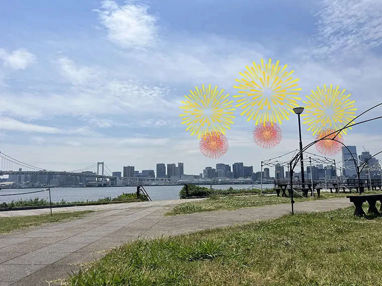 豊洲ぐるり公園②（芝生）