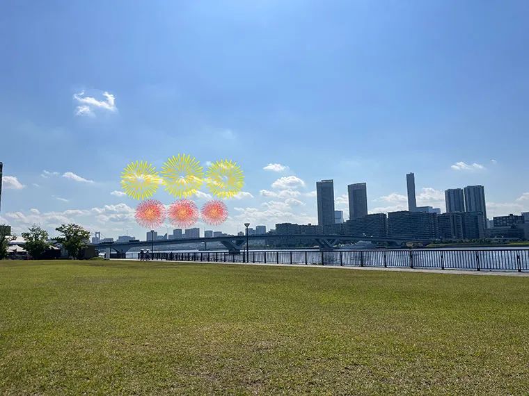 豊洲ぐるり公園④（芝生）