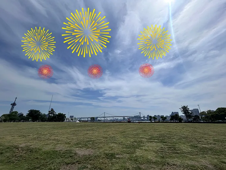 晴海ふ頭公園（芝生）